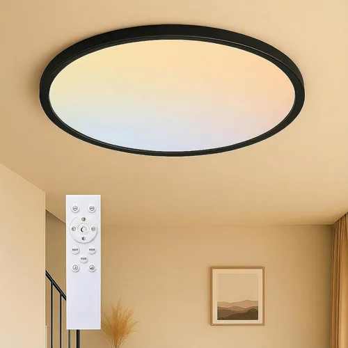 Vista 8 de MOONSEA Lámpara de techo regulable de montaje empotrado de 16 pulgadas para cocina