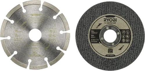 Vista 3 de Ryobi RAK6AGD125 Amoladora angular 4.921 in Kit de corte (6 piezas)