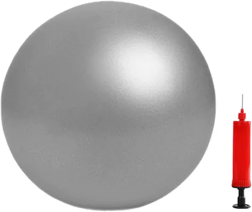 Vista 13 de Pelota de ejercicio de pilates de 6 pulgadas para yoga, Barre, fitness y terapia física, mini pelota de equilibrio suave para entrenamientos