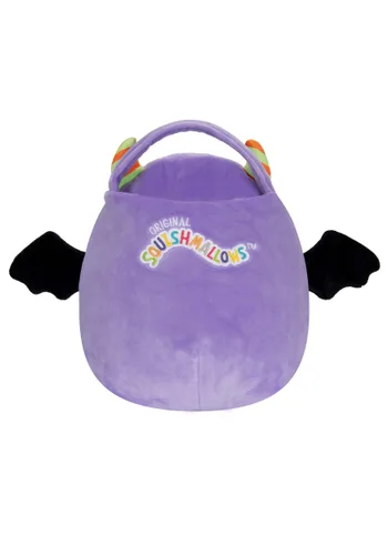 Vista 2 de Cubeta de Dulces de Halloween de Marvin el Monstruo Squishmallow Multicolor