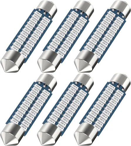 Vista 9 de Serundo Auto DE3175 - Bombilla LED para automóvil de 1.220 in, 1.22 pulgadas, DE3021 DE3022 DE3023 6428 6430 7065, bombilla LED interior utilizada