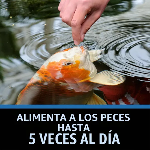 Vista 6 de CrystalClear Alimento de pescado de estanque básico para Koi y Goldfish, bolsa de 2.2 libras Protein packed floating pellets for summer nutrition