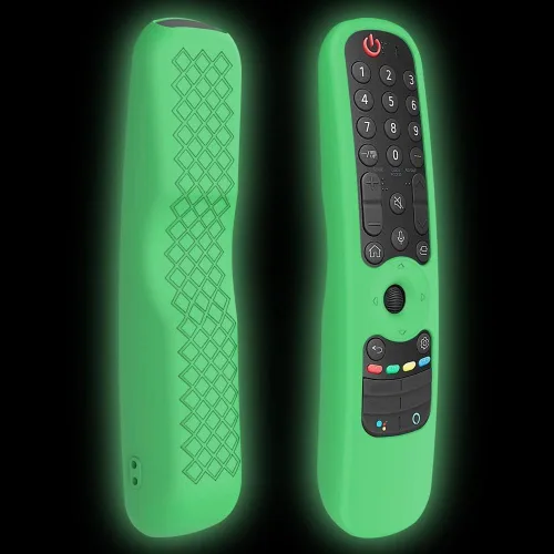 Vista 8 de USTIYA Funda de silicona para LG TV Magic MR24GC/MR23/MR22/MR21 2023 2022 2021, funda protectora de silicona (negro)