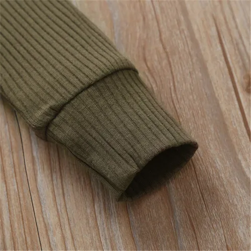 Vista 7 de Mameluco de una pieza para recién nacido unisex con botones color liso para bebé y niña