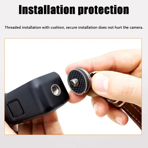Vista 3 de Correa de mano para cámara fotográfica, correa de muñeca, soporte para DJI Osmo Pocket 3 Camera Wristband Hand Grip