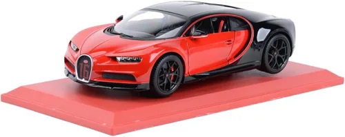 Vista 2 de HTLNUZD Bburag 1/18 Sport Alloy Racing Car para Bugatti Chiron Die Casting Classic Car Model Collection Gift