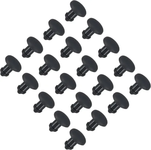Vista 88 de MECCANIXITY Tapones de silicona con bloqueo de clic para cubrir agujeros de panel, sello de panel de goma tipo empotrado redondo para antepechos