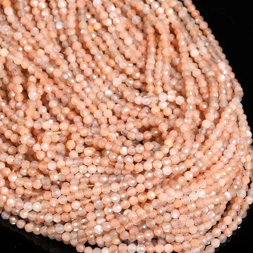 Vista 57 de 180 piezas 2mm Cuentas de piedras preciosas de turquesa africana natural facetada redonda suelta para hacer joyas