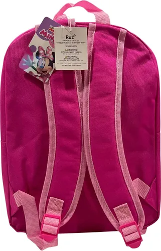 Vista 4 de Ruz Mochila escolar de 15 pulgadas con licencia de Minnie Mouse para niños, Varios colores, Minnie Mouse 2