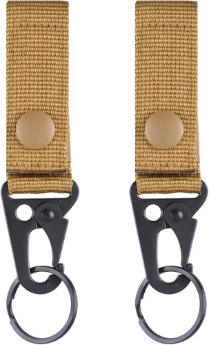 Vista 14 de TRIWONDER Clips de boca ampliados HK Gancho de alta resistencia Ganchos a presión Clips de honda para Paracord al aire libre bolsa mochila