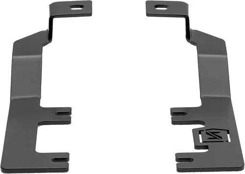 Vista 8 de ZROADZ Soporte de montaje LED para bisagra de capó de zanja, compatible con GMC Sierra 1500 2014-2018, para montar (2) luces LED de 3 pulgadas