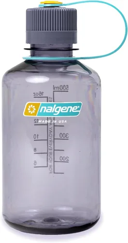 Vista 26 de Nalgene Botella de agua de boca estrecha de 16 onzas, amatista Slim Cup Holder Size, BPA-Free, Durable & Lightweight, Leak Sproof, Dishwasher