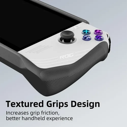 Vista 3 de Skull & Co. GripCase Bundle for ROG ALLY: Soft Protective Case with Textured Grips Full Protection and Stand, Shock-Absorption Non-Slip and