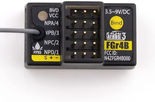 Vista 3 de GoolRC Flysky FGr4B receptor 2.4GHz 4 canales receptor para Flysky AFHDS3 PL18 NB4 NB4 Lite transmisor