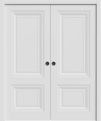 Vista 4 de SARTODOORS Panel de puerta de losa 24 x 84 pulgadas Base 7772 Blanco Puertas de baño dormitorio