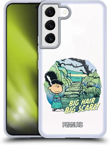 Vista 142 de Head Case Designs Funda de gel Spooktacular con licencia oficial de Peanuts Linus y Snoopy [protección de grado militar] compatible con Google Pixel