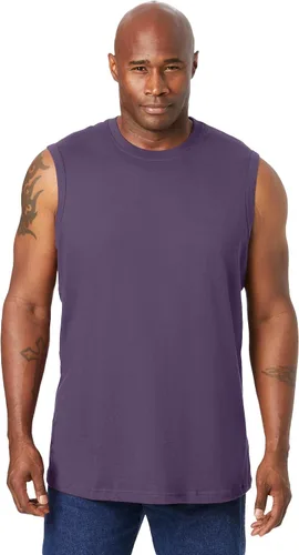 Vista 18 de KingSize - Camiseta para hombre (talla grande, alta y ligera)