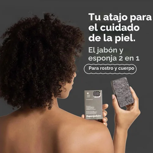 Vista 8 de T.Taio Esponjabon - Esponjas de jabón de madreperla y carbón, limpiadores de ducha que eliminan el aceite y la suciedad, esponjas para frotar pies