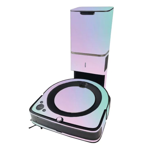 Vista 12 de MIGHTY SKINS MightySkins Skin compatible con iRobot Roomba s9+ Vacuum - Negro abstracto Funda protectora y única de vinilo Fácil de aplicar