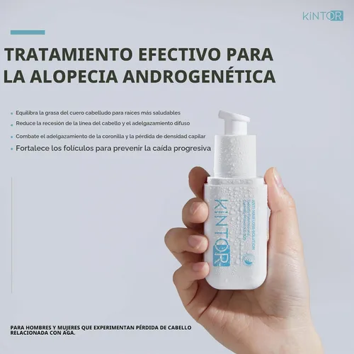 Vista 8 de KINTOR 0.5% KX-826 DHT Bloqueador de Vello Spray para Hombres y Mujeres 2 fl oz