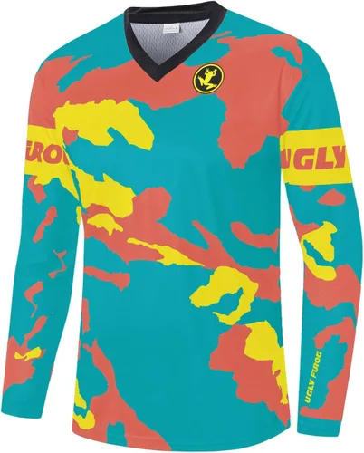 Vista 22 de UGLY FROG Powersports-Jerseys Camisa de descenso para hombre, ropa de verano, gran