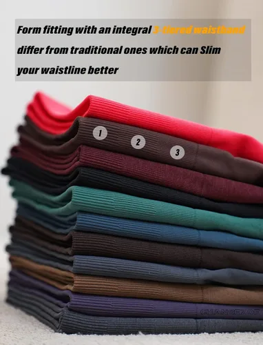 Vista 8 de CHANGEZOE Leggings amplificados sin costuras para mujer, con control de abdomen, cintura alta, para entrenamiento, gimnasio, yoga