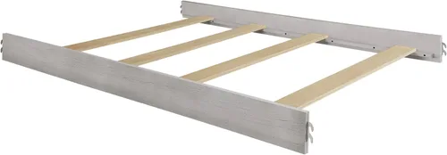 Vista 6 de Evolur Rieles de conversión de cama de tamaño completo, cunas diseñadas y probadas, construcción de madera dura duradera con listones de colchón