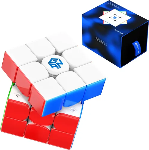 Vista 11 de CuberShop GAN 14 MagLev con recubrimiento UV, Ultimate GAN 14 M 2023 Cubo magnético de velocidad 3x3, rompecabezas de cubo mágico de 2.205 in