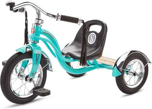 Vista 7 de Schwinn Roadster - Triciclo para niños Verde azulado