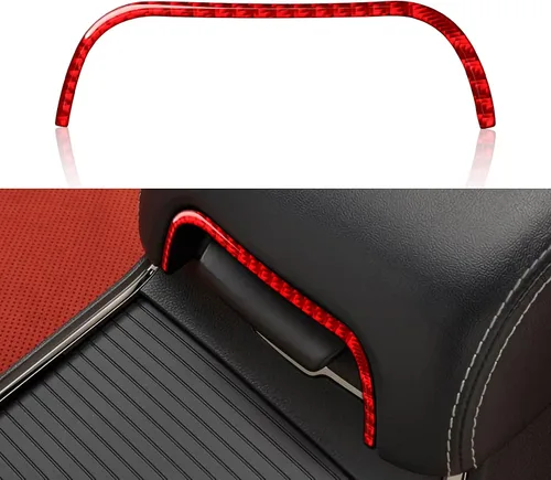 Vista 28 de Para 2011 2012 2013 2014 Dodge Charger Accesorios Consola central Aire Acondicionado Interruptor de Volumen Panel de Fibra de Carbono Pegatina