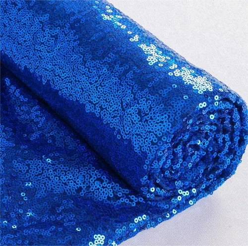 Vista 37 de ShinyBeauty 1 Yarda de Tela Negra por Yarda, Tela de Lentejuelas para Coser, Tela con Purpurina, Material de Lentejuelas por Yarda, Confección
