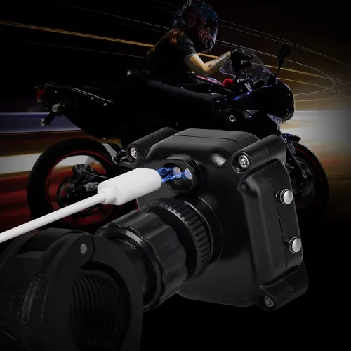 Vista 5 de Sistema de monitoreo inalámbrico de presión de neumáticos TPMS para motocicleta, IP67 impermeable a prueba de polvo inalámbrico TPMS para USB