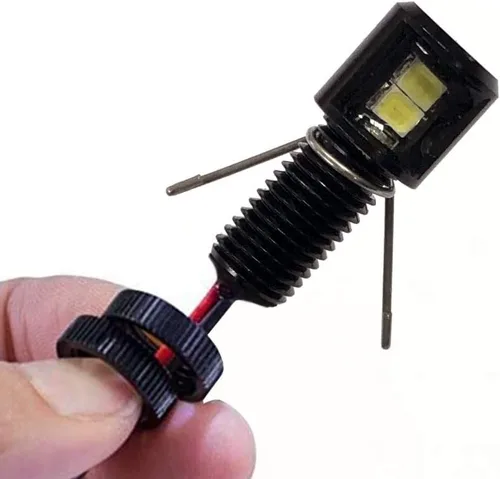 Vista 3 de Oznium Perno LED de visión lateral - Luz LED de 12V con emisión lateral para parachoques, parrilla, interior de coches, salpicadero, iluminación