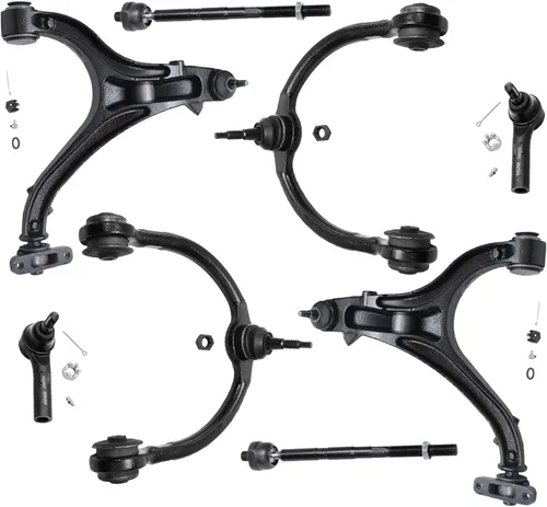 Vista 390 de Detroit Axle - Kit de brazos de control de extremo de 8 piezas para Toyota 2001-2003 Highlander 2002-2003 Camry Lexus ES300, 2 conjuntos de brazos