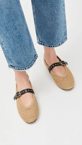 Vista 2 de Madewell Womens Hera Mary Jane - Faux Raffia