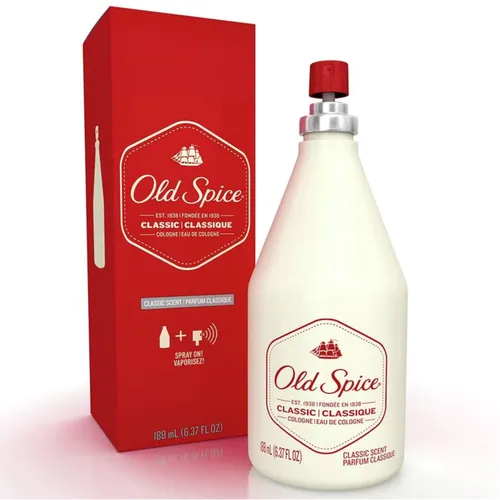Vista 4 de Old Spice Colonia en aerosol, clásica, 6.37 onzas líquidas
