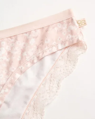 Vista 3 de Jessica Simpson Ropa interior para mujer, paquete de 10 braguitas de bikini sin costuras (S-XL)