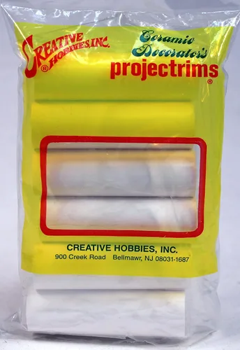 Vista 5 de Creative Hobbies® 1751 - Juego de 6 fundas de plástico blanco de 4 pulgadas de alto, fundas para candelabros