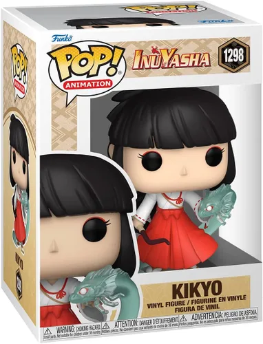 Vista 2 de Funko Pop! Animation: Inuyasha - Kikyo - Figura de vinilo coleccionable - Idea de regalo - Producto oficial - para niños y adultos - Fans del anime
