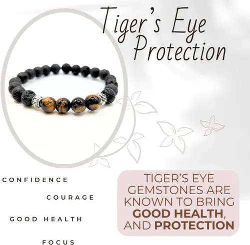 Vista 3 de zorbitz Protección Difusor de lava pulsera, café, 7