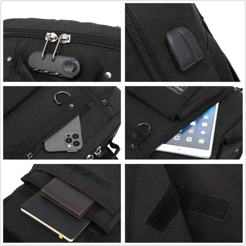 Vista 7 de Leaper Bolso bandolera resistente al agua para senderismo: 98% seco 10min 98% de sequedad del dispositivo después de 10 minutos de lluvia ligera
