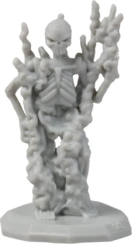 Vista 7 de 28 mini figuras de fantasía pintables, todos los diseños únicos, tamaño hexagonal de 1 pulgada compatible con DND Dungeons Dragons, Pathfinder