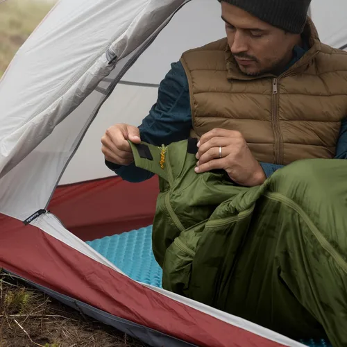 Vista 6 de Naturehike Ultralight Sleeping Bag - Envelope Lightweight Portable, Waterproof, Comfort with Compression Sack - Great for 3 Season Traveling