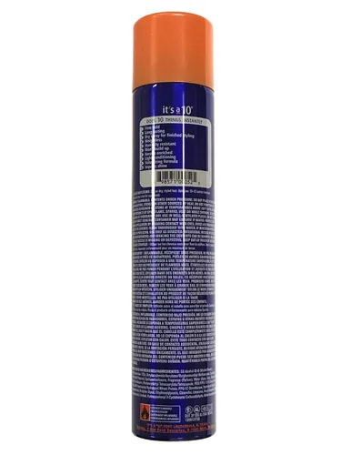 Vista 2 de It's a 10 Haircare Miracle Super Hold Spray para el cabello con queratina, 10 onzas