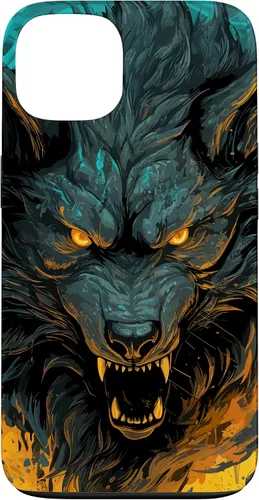 Vista 7 de Fenrir Wolf - Funda para iPhone 17, diseño de mitología nórdica