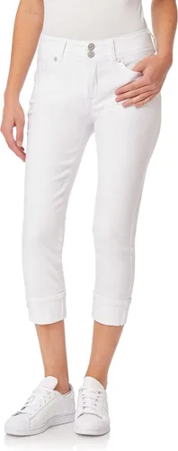 Vista 33 de WallFlower Vaqueros Luscious Curvy de 23.5” de cintura media para mujer, jeans de mezclilla Insta Stretch para juniors Albahaca