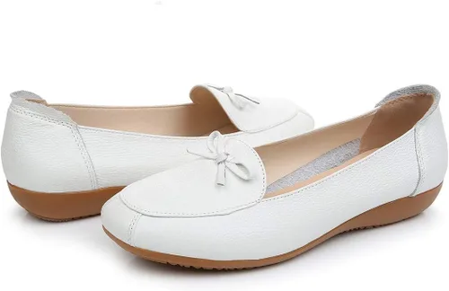 Vista 6 de VenusCelia Zapato plano ancho con lazo para mujer