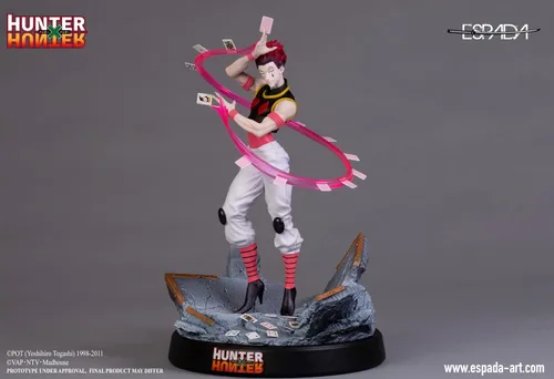Vista 4 de Espada Art Hunter x Hunter Hisoka Morow - Estatua a escala 1/6