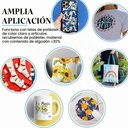 Vista 5 de HTVRONT - Papel de sublimación de 8.5 x 11 pulgadas - 150 hojas de papel de sublimación compatibles con la impresora de inyección de tinta de 120 gsm