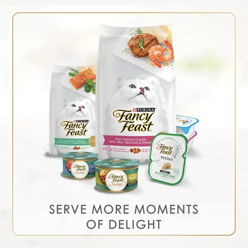 Vista 6 de Purina Fancy Feast Gravy Lovers Turkey Feast - Alimento gourmet a la parrilla para gatos en salsa húmeda para gatos, (paquete de 24), latas de 3